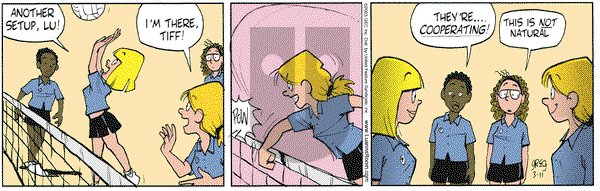 Luann on Tuesday March 11, 2003 Comic Strip