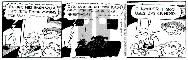 Soup to Nutz - Old on Tuesday October 12, 2004 Comic Strip
