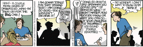 For Better or For Worse - Thursday May 27, 2021 Comic Strip