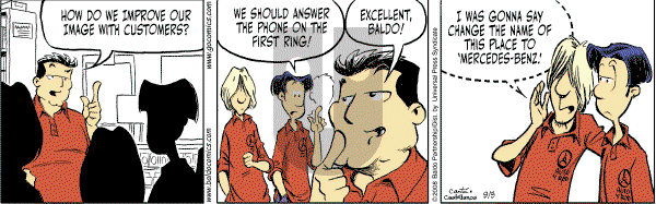 Baldo on Friday September 5, 2008 Comic Strip