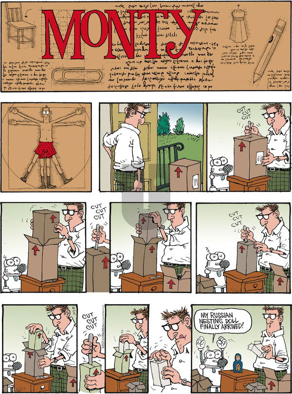 Monty on Sunday April 11, 2021 Comic Strip