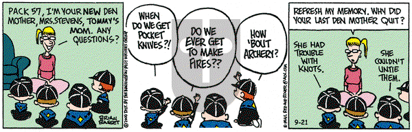 Red and Rover on Thursday September 21, 2000 Comic Strip