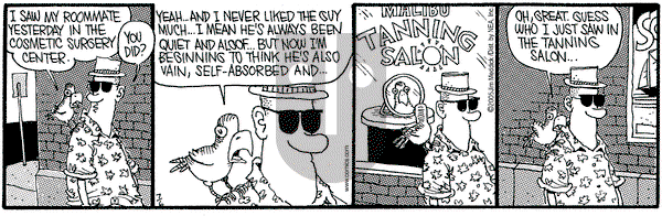 Monty on Wednesday July 6, 2005 Comic Strip