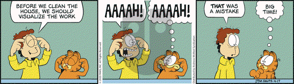 Garfield on Friday April 17, 2020 Comic Strip