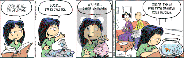Baldo on Monday April 21, 2008 Comic Strip