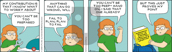 Nancy on Tuesday April 29, 2025 Comic Strip