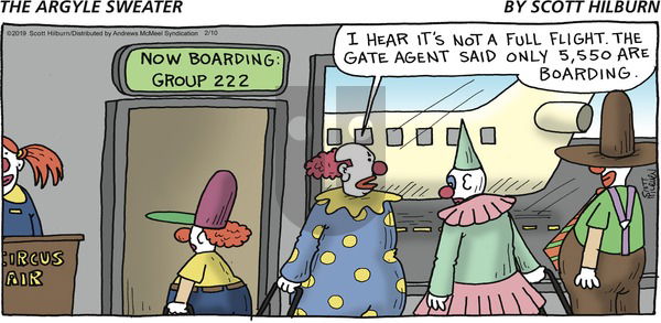 The Argyle Sweater on Sunday February 10, 2019 Comic Strip