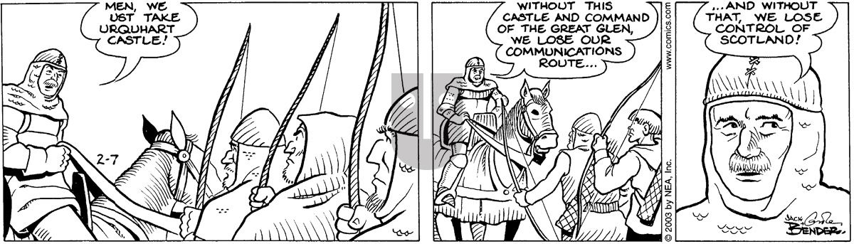Alley Oop - Friday February 7, 2003 Comic Strip