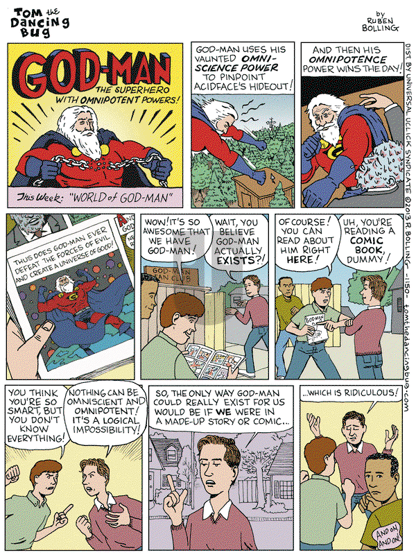 Tom the Dancing Bug on Friday August 9, 2013 Comic Strip