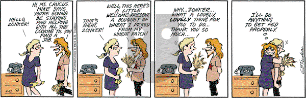 Doonesbury on Saturday April 12, 2014 Comic Strip