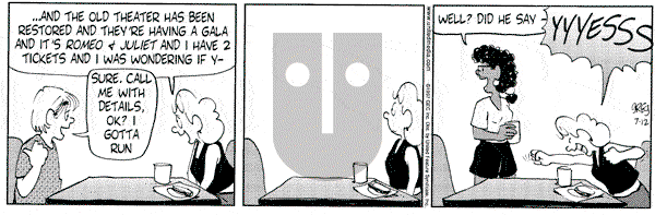 Luann on Saturday July 12, 1997 Comic Strip