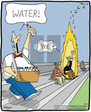 In the Bleachers on Wednesday May 13, 2020 Comic Strip