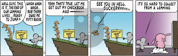 Pearls Before Swine on Friday March 7, 2014 Comic Strip