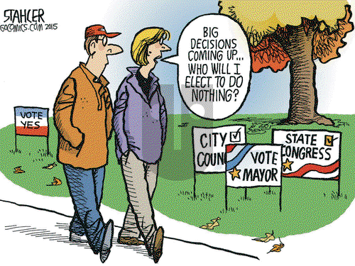 Jeff Stahler on Tuesday October 27, 2015 Comic Strip
