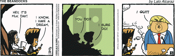 La Cucaracha on Monday January 20, 2020 Comic Strip