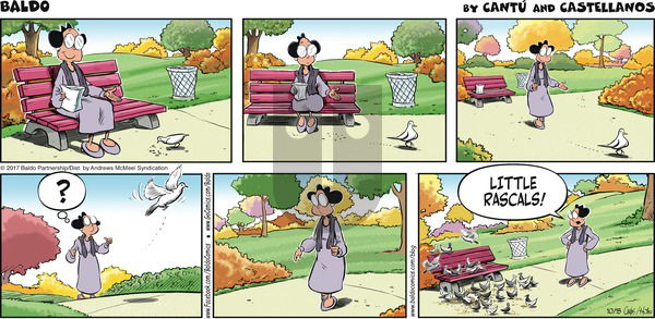 Baldo on Sunday October 15, 2017 Comic Strip