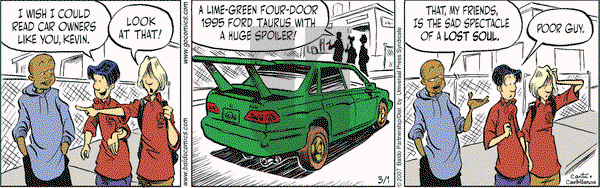 Baldo on Thursday March 1, 2007 Comic Strip