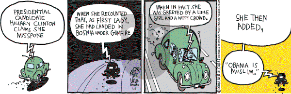 La Cucaracha on Saturday April 5, 2008 Comic Strip