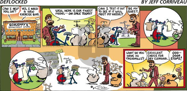 DeFlocked on Sunday December 21, 2014 Comic Strip