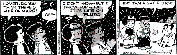 Nancy on Wednesday September 25, 1996 Comic Strip