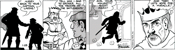 Alley Oop on Tuesday January 28, 2003 Comic Strip
