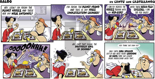 Baldo on Sunday June 11, 2000 Comic Strip