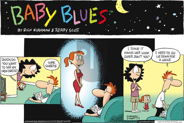 Baby Blues on Sunday July 7, 2013 Comic Strip