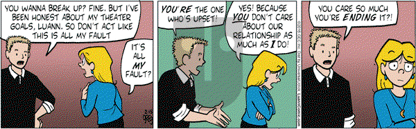 Luann - Monday February 15, 2016 Comic Strip