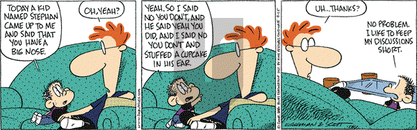 Baby Blues on Thursday September 25, 2008 Comic Strip