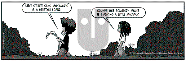The Boondocks on Monday February 18, 2013 Comic Strip