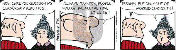 The Born Loser on Monday May 10, 2010 Comic Strip