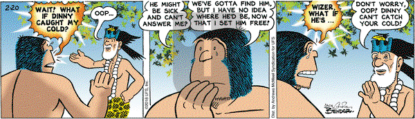 Alley Oop on Tuesday February 20, 2018 Comic Strip