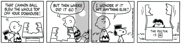 Peanuts on Friday April 18, 1986 Comic Strip