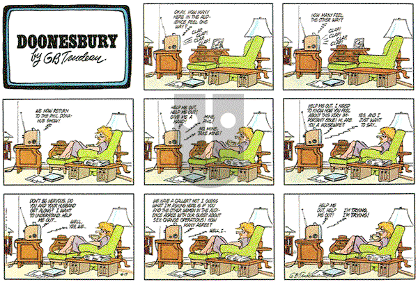 Doonesbury on Sunday June 17, 1979 Comic Strip
