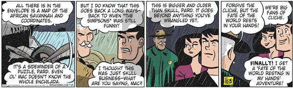 Rip Haywire - Wednesday July 25, 2012 Comic Strip