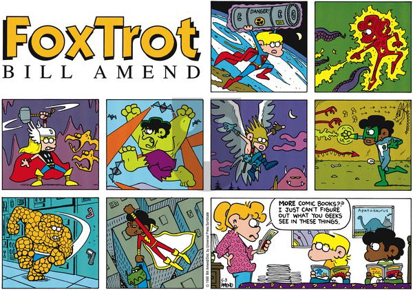 FoxTrot on Sunday May 3, 1998 Comic Strip