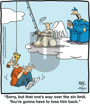 In the Bleachers on Tuesday October 16, 2018 Comic Strip