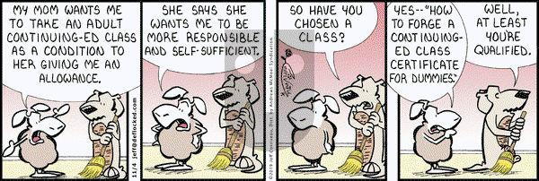 DeFlocked on Monday November 4, 2019 Comic Strip