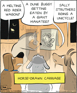 Brevity on Saturday February 28, 2015 Comic Strip