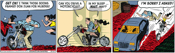 Rip Haywire on Tuesday October 13, 2015 Comic Strip