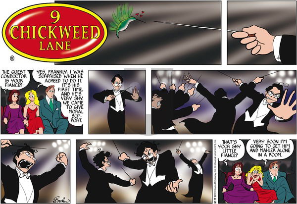 9 Chickweed Lane on Sunday October 14, 2012 Comic Strip