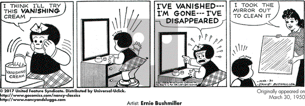 Nancy Classics on Thursday March 30, 2017 Comic Strip