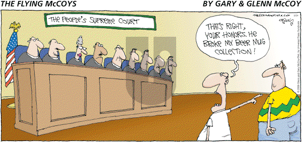 The Flying McCoys on Sunday May 24, 2009 Comic Strip