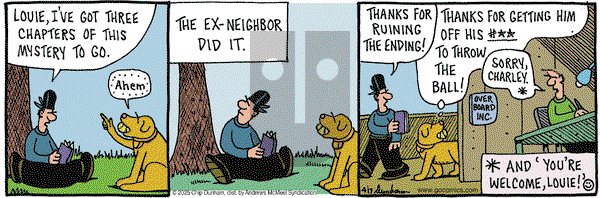 Overboard on Monday April 7, 2025 Comic Strip