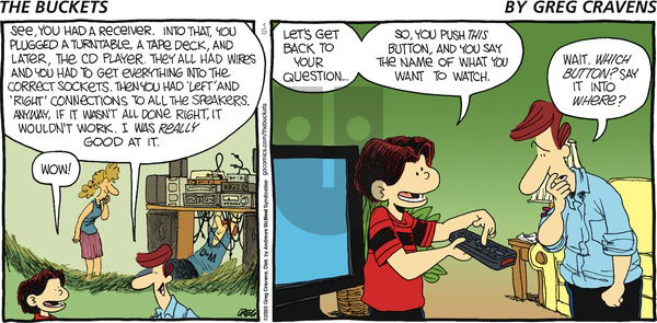 The Buckets on Sunday May 10, 2020 Comic Strip