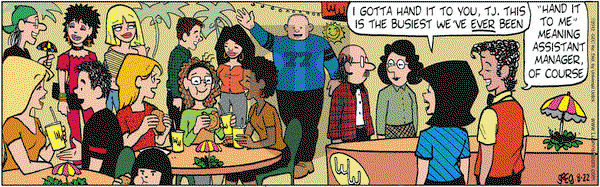 Luann on Wednesday August 22, 2012 Comic Strip