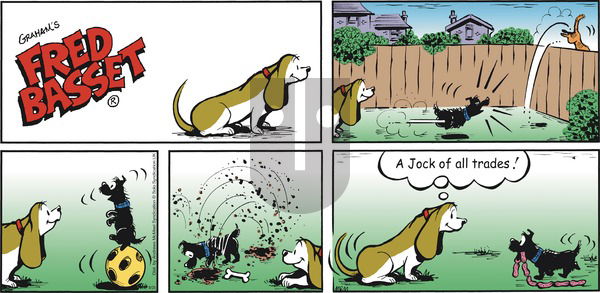 Fred Basset on Sunday August 25, 2019 Comic Strip