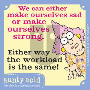 Aunty Acid on Saturday December 2, 2017 Comic Strip