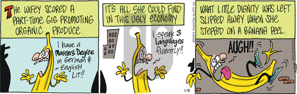 The Knight Life - Monday January 5, 2009 Comic Strip