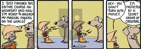 DeFlocked on Monday November 3, 2014 Comic Strip